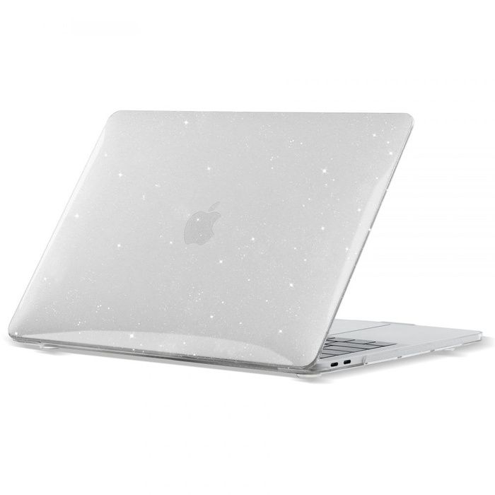 Etui Apple MacBook Air 13 2018 - 2020 TECH-PROTECT SmartShell Glitter Case Bezbarwny