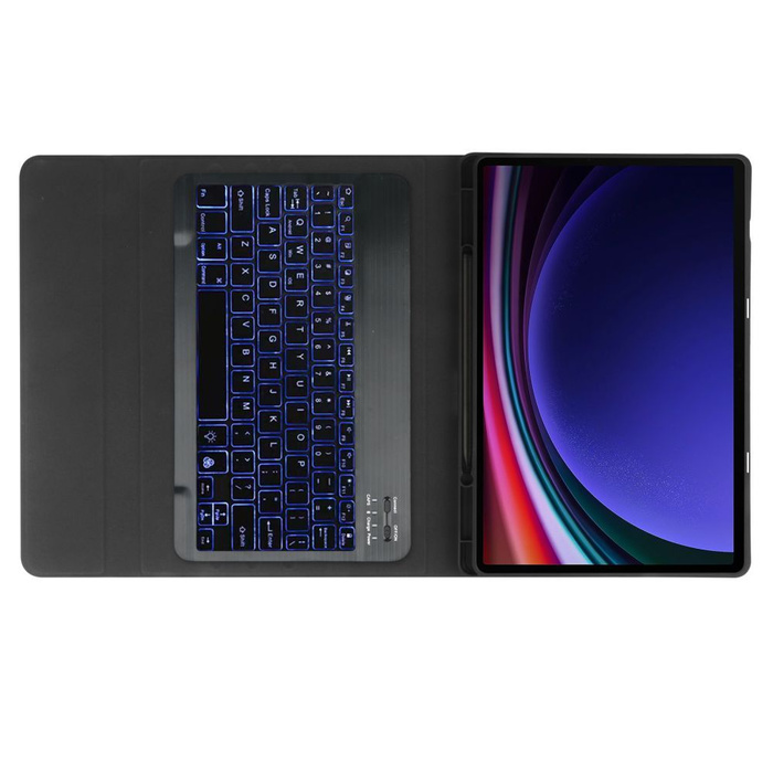 Pióro SC + Klawiatura Galaxy Tab S9 FE 10.9 X510 / X516B Tech-Protect Black na czarno