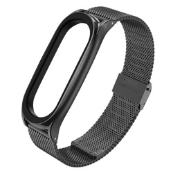 Bransoleta Xiaomi Mi Band 5 TECH-PROTECT Milaneseband Czarny