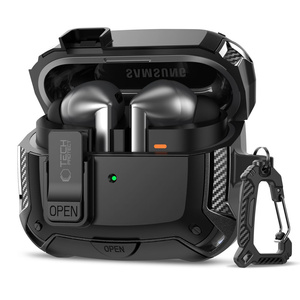 TECH-PROTECT CARBONOX MAGSAFE SAMSUNG GALAXY BUDS 3 / 3 FE / 3 PRO BLACK