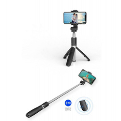 Statyw L01S Tech-Protect Wireless Selfie Stick Tripod czarny