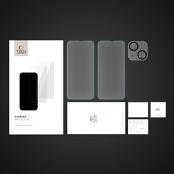 Szkło Hartowane iPhone 14 Tech-protect Supreme Set Przezroczyste