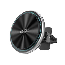 Uchwyt A2 Tech-Protect Magnetic Magsafe Vent Car Wireless Charger 15W czarny