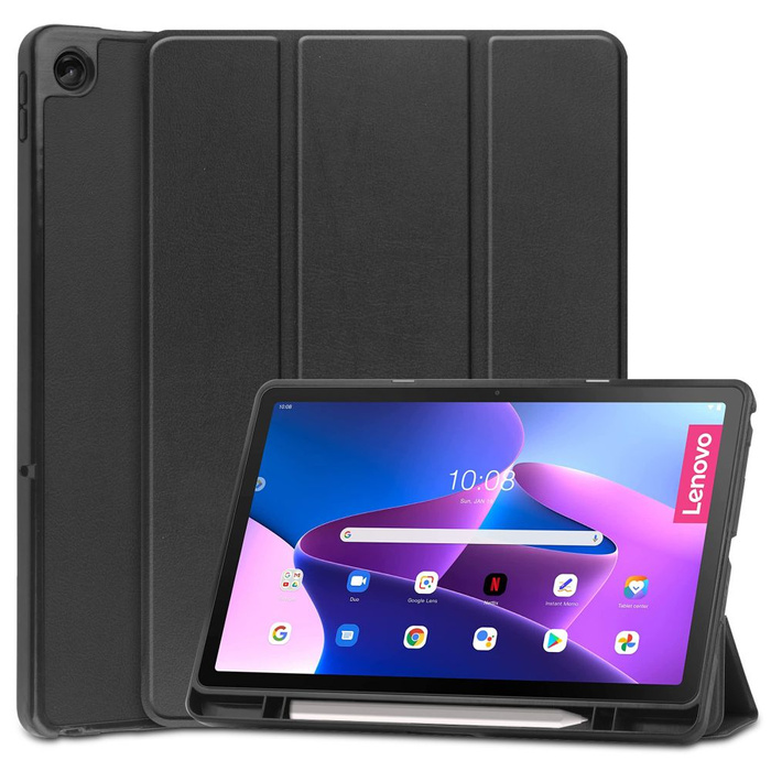 Etui Lenovo Tab M10 Plus Tech-Protect SC Pen 3rd Gen Czarne