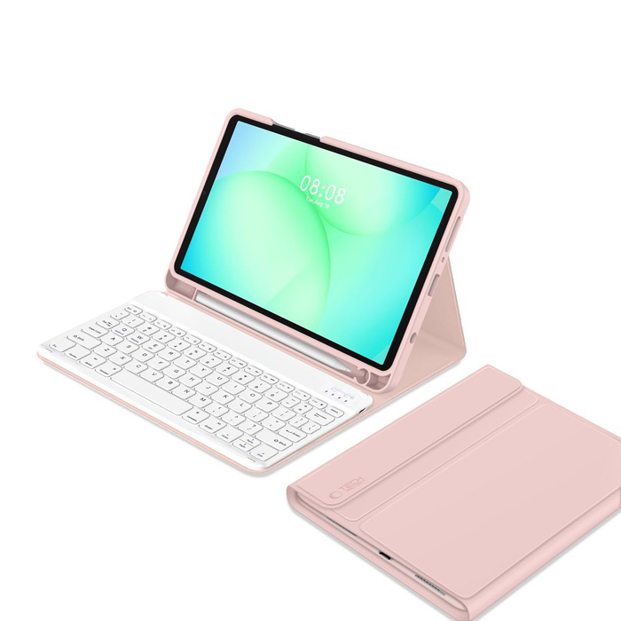 TECH-PROTECT SC PEN + KEYBOARD GALAXY TAB A9 / A11 8.7 X110 / X115 / X133 / X135 PINK