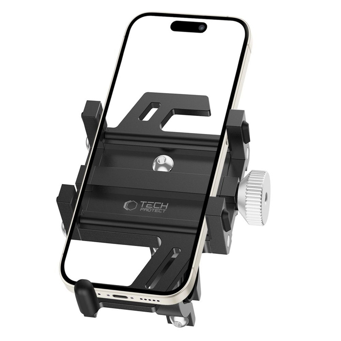 Uchwyt Rowerowy Universal Bike Mount Tech-Protect Alupro Black Czarny