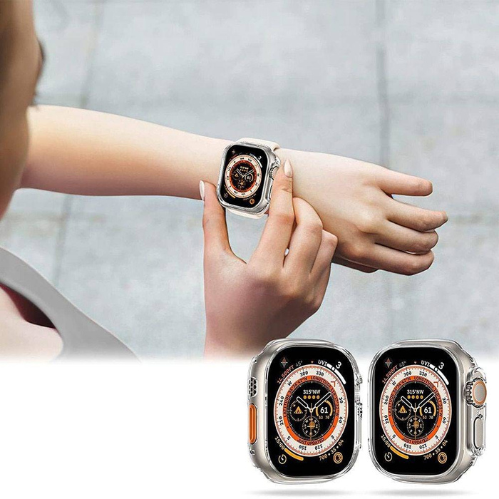 Etui Apple Watch Tech-protect Defense360 Ultra Titanium Case 49 Mm tytanowy