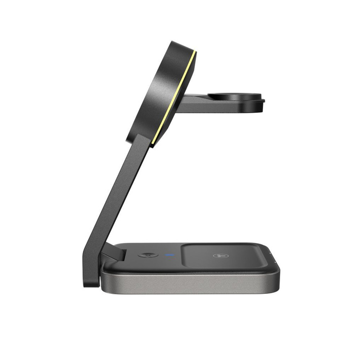 Bezprzewodowa ładowarka magnetyczna QI15W-A28 Tech-Protect 3in1 Magsafe czarna