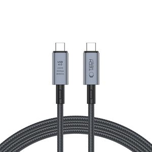 TECH-PROTECT ULTRABOOST MAX USB 4.0 8K 40GBPS TYPE-C CABLE PD240W 200CM GREY