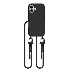 Etui TECH-PROTECT MAGNECKLACE MAGSAFE IPHONE 16 BLACK