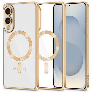 Etui TECH-PROTECT MAGFLEX MAGSAFE GALAXY S25 EDGE SHINY GOLD