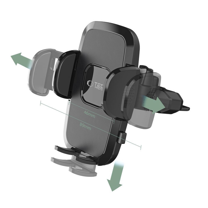 Uchwyt V3 Tech-Protect Universal CD Car Mount czarny