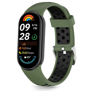 TECH-PROTECT ICONBAND AIR XIAOMI SMART BAND 8 / 9 / 10 / NFC GREEN/BLACK