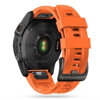 Pasek Garmin Fenix 3 / 5X / 3HR / 5X Plus / 6X / 6X Pro / 7X Tech-Protect Iconband pomarańczowy