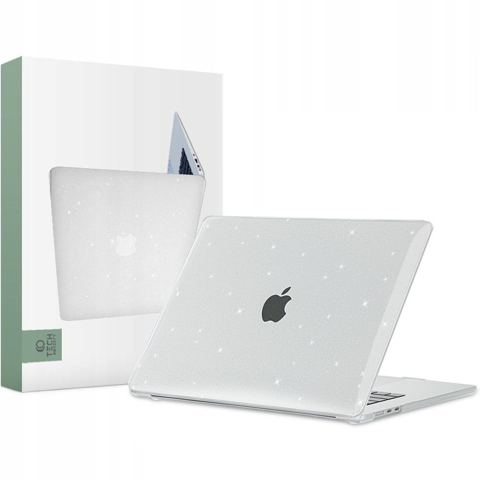 Etui Macbook Air 15 Tech-Protect Smartshell Glitter Przezroczyste