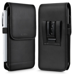 TECH-PROTECT SM75 UNIVERSAL PHONE HOLSTER POUCH 5.8-6.8 INCH BLACK