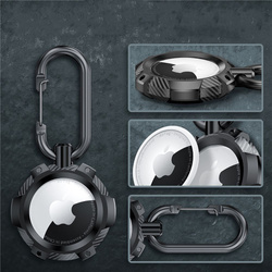 Etui Apple Airtag Tech-protect Tpucarbon Czarny