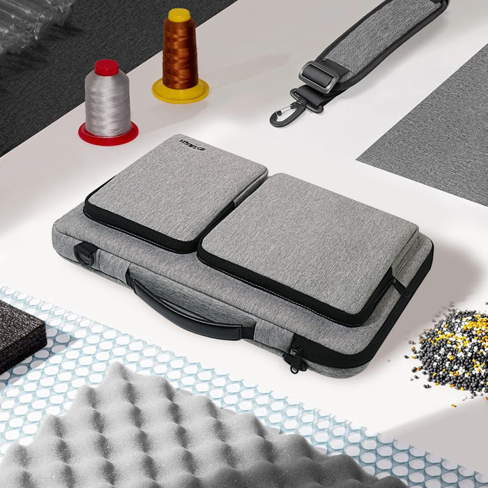 TECH-PROTECT DEFENDER BAG LAPTOP 15-16 CRAYON GREY