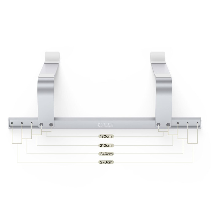 Podstawka Alustand ”2” TECH-PROTECT Universal Laptop Stand srebrna