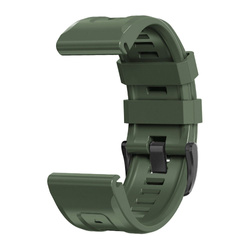Pasek Garmin Fenix 3 / 5X / 3HR / 5X Plus / 6X / 6X Pro / 7X Tech-Protect Iconband Army zielony wojskowy