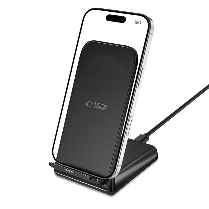 Ładowarka QI15W-S2 Tech-Protect Wireless Charger 15W Czarna