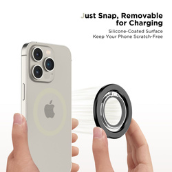 Uchwyt Tech-protect Mmr300 Magsafe Phone Ring Black Case