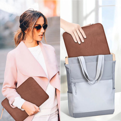 ETUI NA LAPTOPA 15-16 TECH-PROTECT FLEECE BRĄZOWE