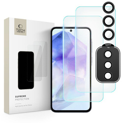 Szkło Hartowane Samsung Galaxy A55 5g Tech-protect Supreme Set Clear