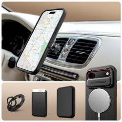 TECH-PROTECT KEVLAR AURA MAGSAFE IPHONE 17 AIR BLACK