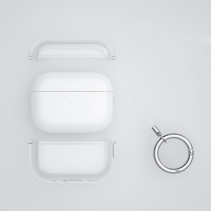Etui Apple Airpods Pro 1 / 2 Tech-protect Flexair Clear Case przezroczyste
