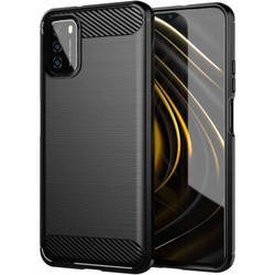 Etui Xiaomi Poco M3 TECH-PROTECT Tpucarbon Case Czarne