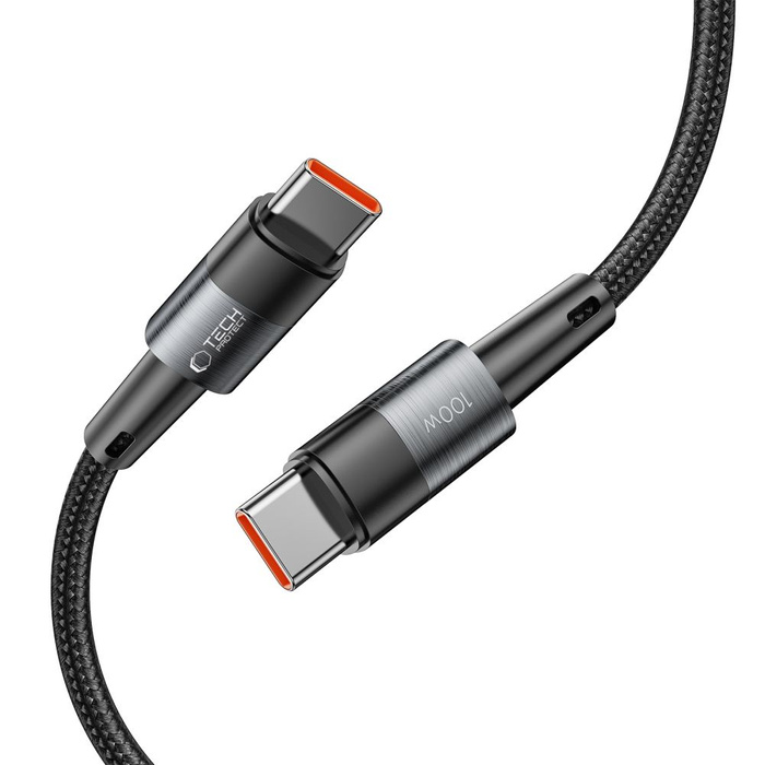 Kabel USB-C Ultraboost Tech-Protect PD100W/5A 300cm szary