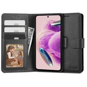 Etui Xiaomi Redmi Note 12s Tech-protect Wallet Case Czarny