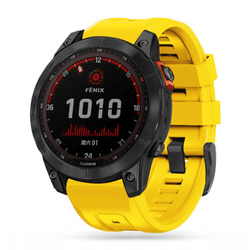 Pasek Garmin Fenix 5 / 6 / 6 Pro / 7 Tech-Protect IconBand żółty
