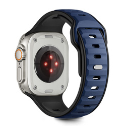 TECH-PROTECT ICONBAND LINE APPLE WATCH 8 / 9 / 10 / 11 / SE / ULTRA (44 / 45 / 46 / 49 MM) BLACK/NAVY