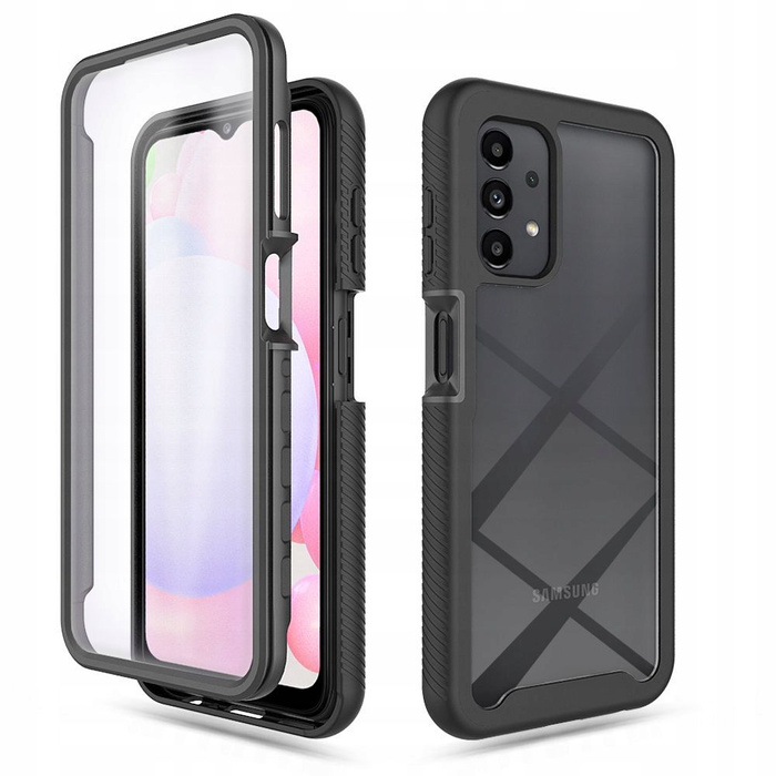 Etui Galaxy A23 5G Tech-protect Defense360 Black po polsku Czarny