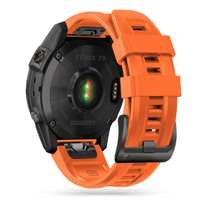 Pasek Garmin Fenix 5 / 6 / 6 Pro / 7 Tech-Protect IconBand pomarańczowy