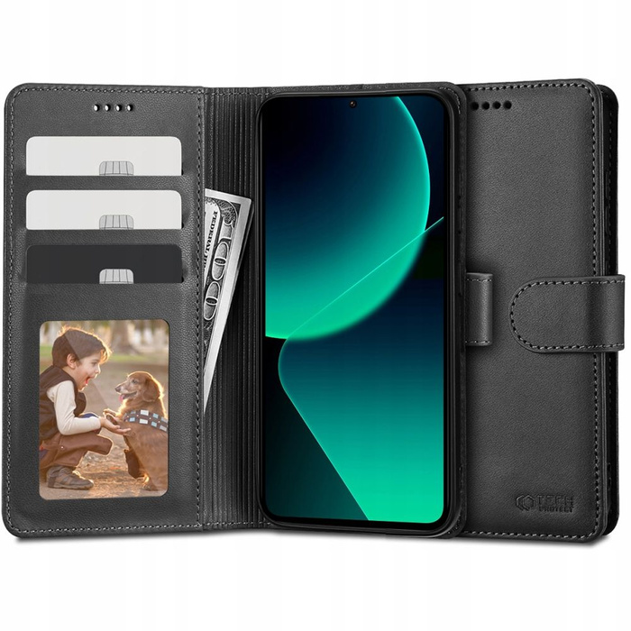 Etui Xiaomi 13T / 13T Pro Tech-protect Wallet Czarne