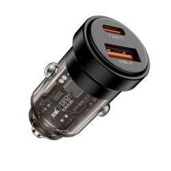 TECH-PROTECT CC03 2-PORT CAR CHARGER PD30W/QC3.0 BLACK