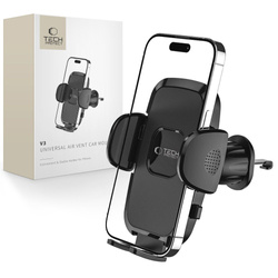 Uchwyt na telefon V3 TECH-PROTECT UNIVERSAL VENT CAR MOUNT Czarny