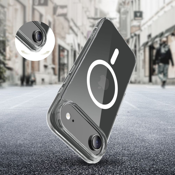 ETUI TECH-PROTECT IPHONE 17 AIR FLEXAIR HYBRID MAGSAFE PRZEZROCZYSTE