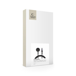 TECH-PROTECT MC01 ULTRABOOST MAGNETIC CHARGER TYPE-C CABLE 120CM APPLE WATCH BLACK