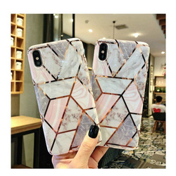Etui Huawei P40 Lite TECH-PROTECT Marble Case Różowe Pink