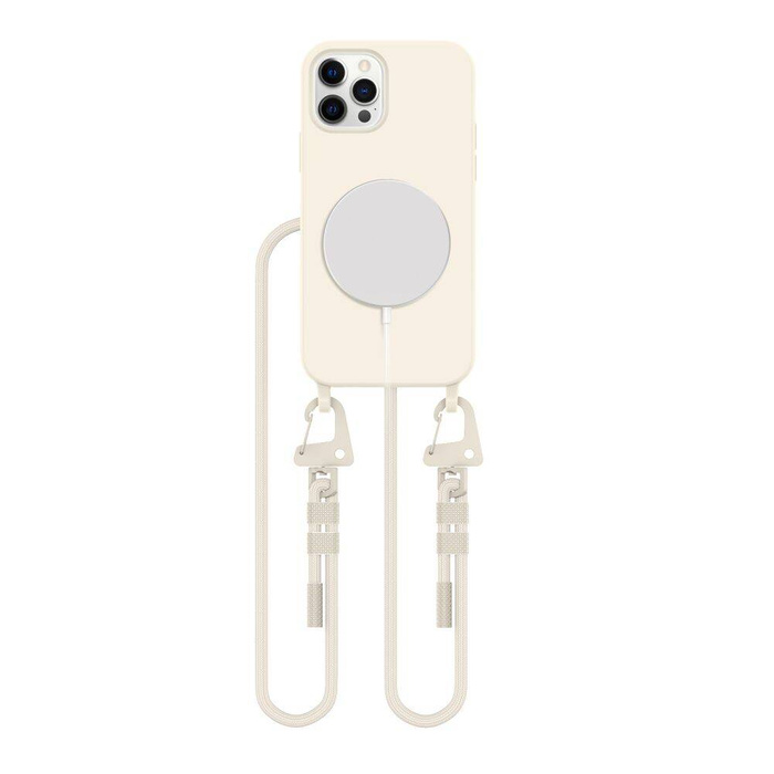 TECH-PROTECT MAGNECKLACE MAGSAFE IPHONE 12 / 12 PRO COSMIC LATTE