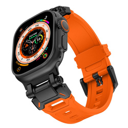 Tech-protect Delta Pro Apple Watch 4 / 5 / 6 / 7 / 8 / 9 / Se / Ultra 1 / 2 (42 / 44 / 45 / 49 Mm) Orange/black