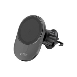 Uchwyt MM15W-V1 Tech-Protect Magnetic Magsafe Vent Car Mount Wireless Charger 15W czarny