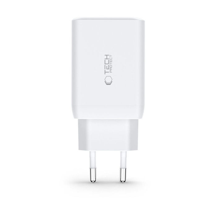 Ładowarka C65W Tech-Protect PD65W/QC3.0 3-Port Network Charger czarna