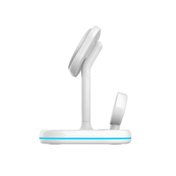 Ładowarka QI15W-A27 Tech-Protect 3in1 Magnetic Magsafe Wireless Charger Biały