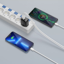 Ładowarka C20W Tech-Protect PD20W/QC3.0 2-Port Network Charger czarny