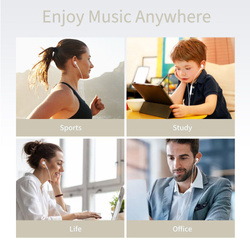 TECH-PROTECT ULTRABOOST LIGHTNING EARPHONE CORE WHITE